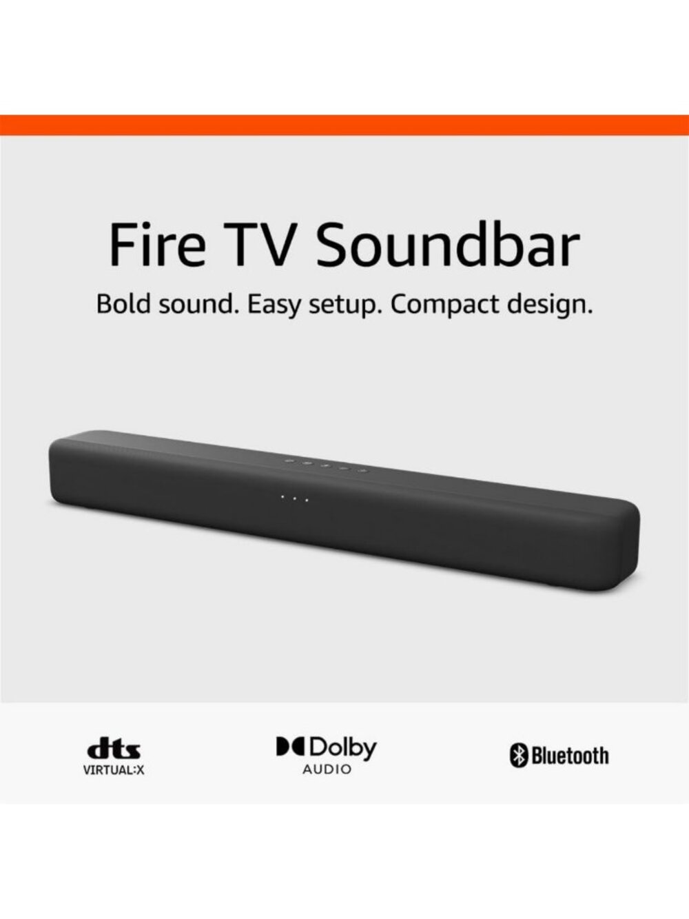 2.0 Soundbar with DTS Virtual:X & Dolby Audio, Bluetooth Connectivity, Home